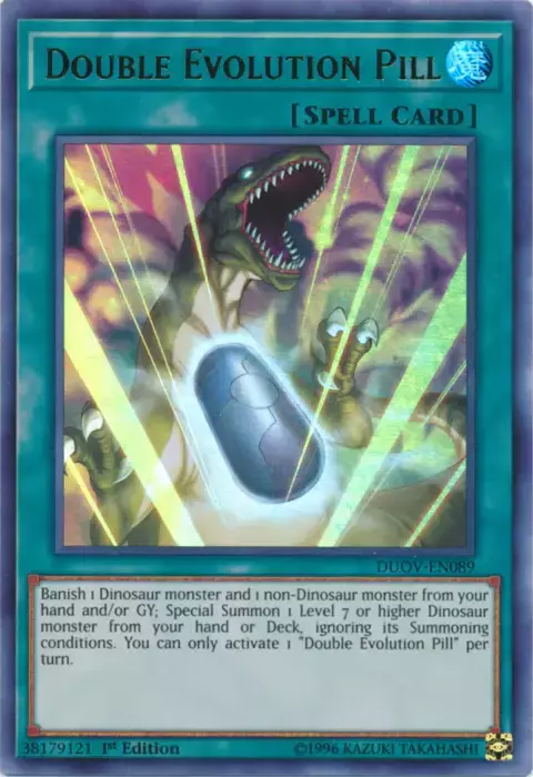 Double Evolution Pill (YuGiOh) DUOV-EN089 - comprar online