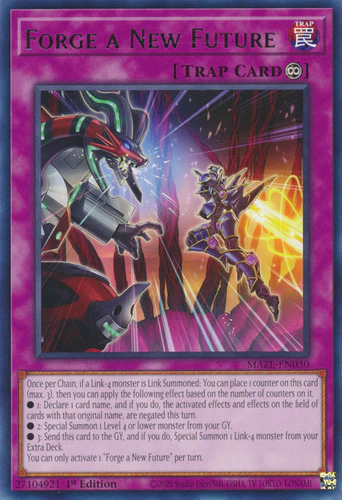 Forge a New Future (YuGiOh) MAZE-EN030