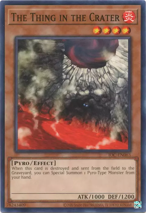 The Thing in the Crater (YuGiOh) IOC-EN063
