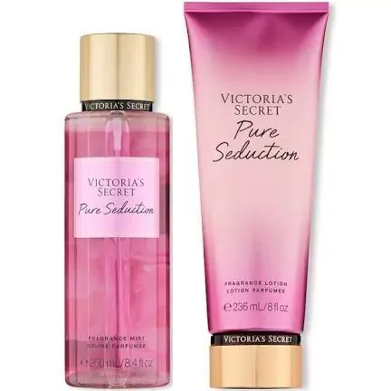 Kit Pure Seduction Victoria's Secret (Body splash 250ml + Hidratante 236ml)