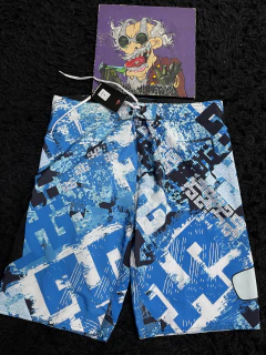 BERMUDA ADRIANO DE SOUZA BLUE