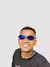 ROMEO 1 -X METAL LENTES NEON BLUE - comprar online