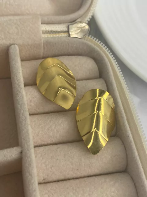 Topitos con baño en oro de 24 quilates - comprar online