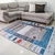 Alfombra de piel de durazno de 2 m x 1,5 m
