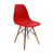 Sillas Eames con patas en madera x2 unds. - comprar online