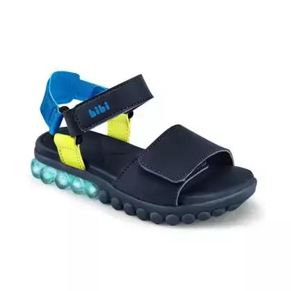 Sandália Masculina BIBI Summer Roller Amarelo/Marinho - comprar online