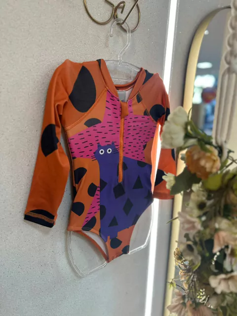 Maiô Panda Pool Zíper Cats