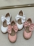 Sapatilha Laço verniz branco - Lice e Caco shoes