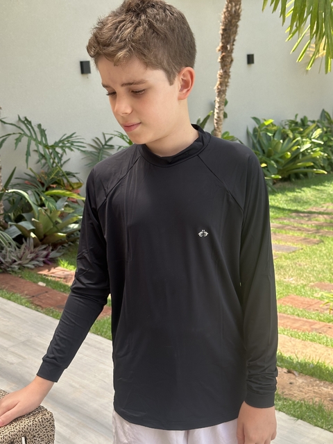 Blusa Proteçao UV Preto