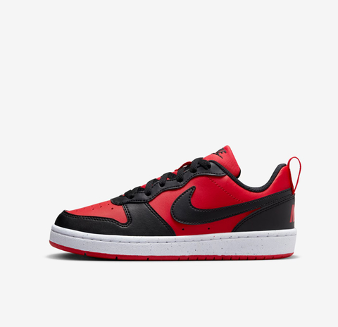 Tênis Nike Court Borough Low 2 (GS) Black/Red - comprar online