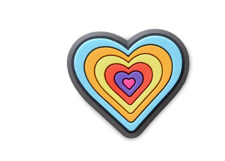 Jibbitz Coração 70's