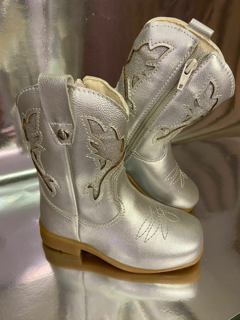 Bota Xua Xua Texana Prata
