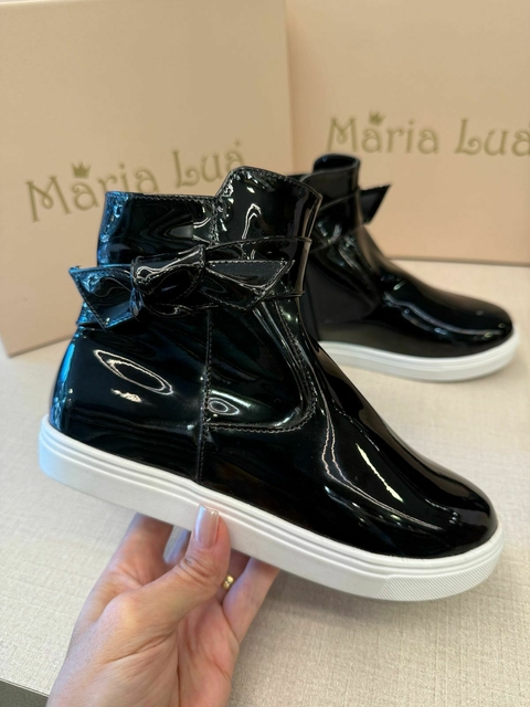 Bota Verniz Preto