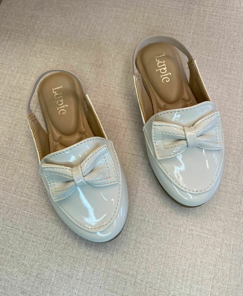 Mule Verniz Off White - comprar online