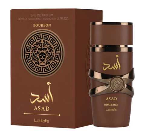 Asad Bourbon Lattafa Eau de Parfum - Perfume Masculino 100ml