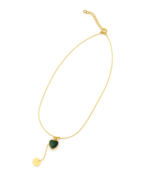 Collar esmeralda Cuore - comprar online