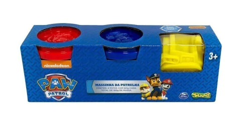 Massinha Patrulha Canina 2 Potes