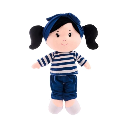 Boneca Anaju - Cabelo Preto 35cm - Zip - comprar online