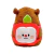 Capivara Filó de Pelúcia c/ Mochila 20cm - Oitopeia | Brinquedos Educativos e Criativos