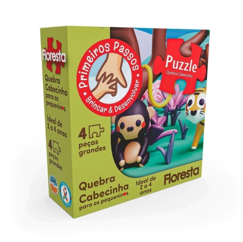 Cooperfun - Primeiros Passos - Quebra-Cabecinha Floresta - comprar online