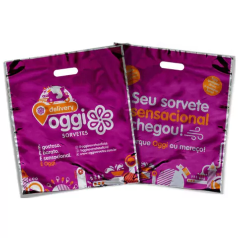 KIT 200 THERMICPACK PLATINUM SACOLA COM LINNER INTERNO 45x50 - OGGI