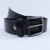 Cinto De Couro Liso Preto- 23903190 - comprar online