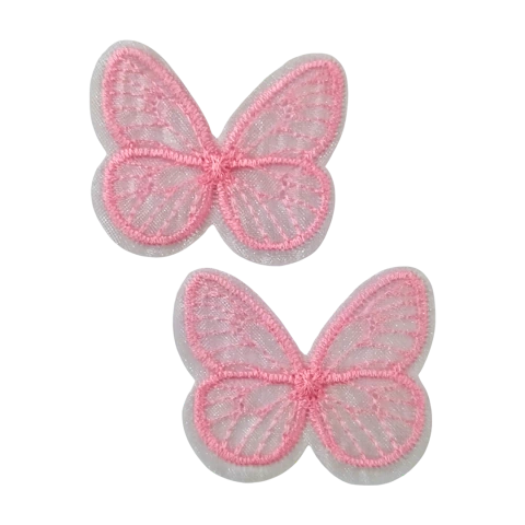 Aplique Bordado Borboleta 2UN