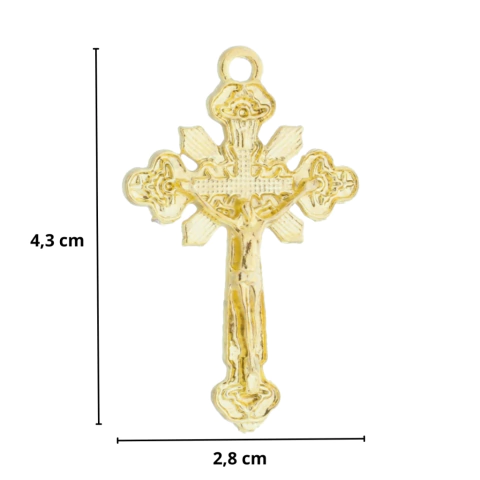 Crucifixo Raios Divinos 5,0 x 3,0 cm