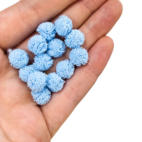 Pompom Malha 10mm 20UN
