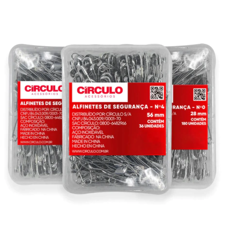 Alfinete de Segurança CIRCULO