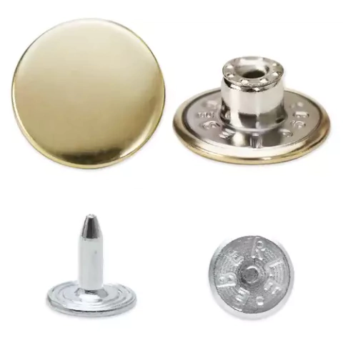 Botão Jeans 36L (23mm) - Ouro Velho