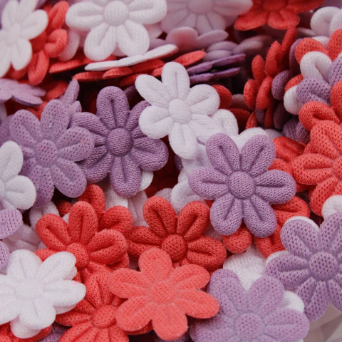 Aplique Prensado Flor 25UN