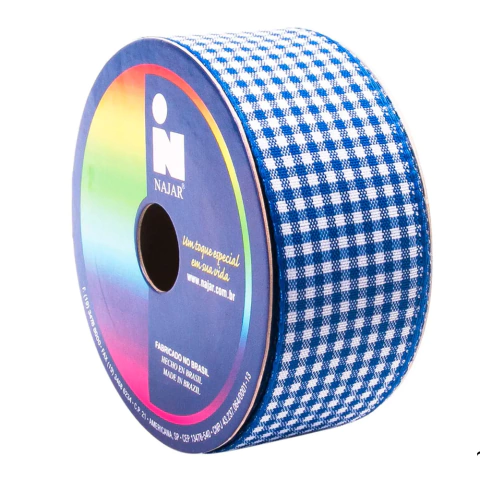 Fita Xadrez Vichy - 30 mm (10m)