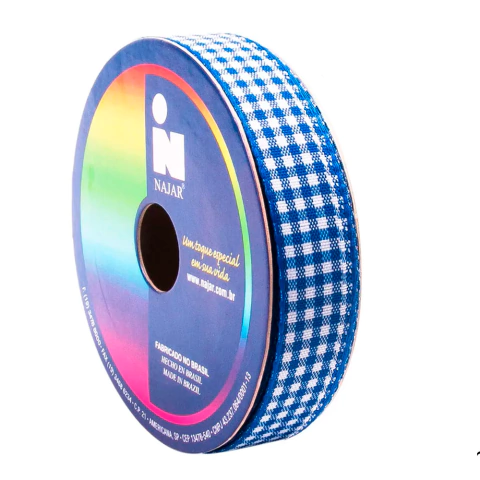 Fita Xadrez Vichy - 15 mm (10m)