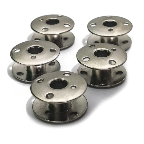 Bobina Baixa Metal Maquina Doméstica KIT c/ 5 UNIDADES