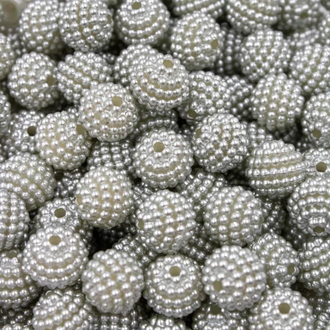 Perola Craquelada 10mm 10g