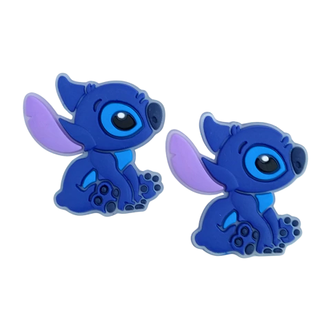 Aplique Embor. 2UN - Stitch e Angel