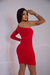 VESTIDO MANGA ÚNICA GLOW - USE LIVIA RAFAELLE 