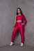 CONJUNTO CIRRÊ CROPPED OMBRO ÚNICO MANGA LONGA E CALÇA