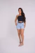 SHORTS JEANS COM CINTO PRETO na internet