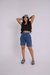 SHORTS JEANS COM BOLSO QUADRADO - comprar online