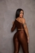 CONJUNTO CIRRÊ CROPPED OMBRO ÚNICO MANGA LONGA E CALÇA na internet