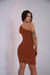 VESTIDO MANGA ÚNICA BASIC
