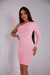 VESTIDO MANGA ÚNICA BASIC - loja online