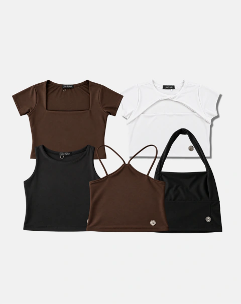 Kit Mix de 5 Croppeds LR