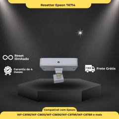 Epson T6714 Reset Chip da Caixa De Manutenção (WF-C8190/WF-C8610/WF-C8690/WF-C879R/WF-C878R/...)