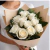 BUQUÊ DE ROSAS BRANCAS | 12 BOTÕES