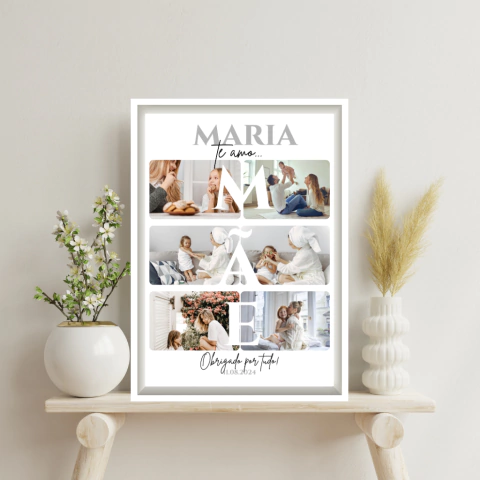 QUADRO MOMENTOS MÃE