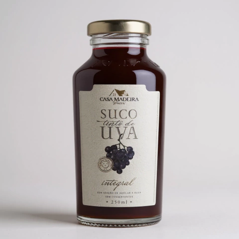 SUCO DE UVA INTEGRAL CASA MADEIRA 250ML - comprar online