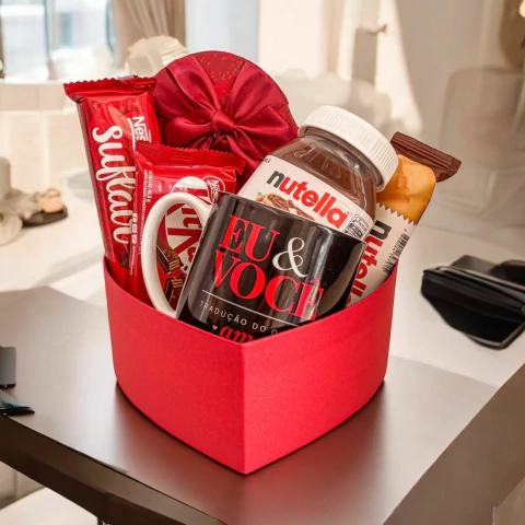 PRESENTE CESTA LOVE EU & VOCÊ - comprar online
